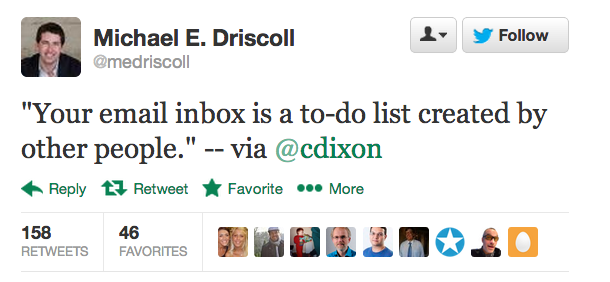 Your email inbox is a to-do list created by other people