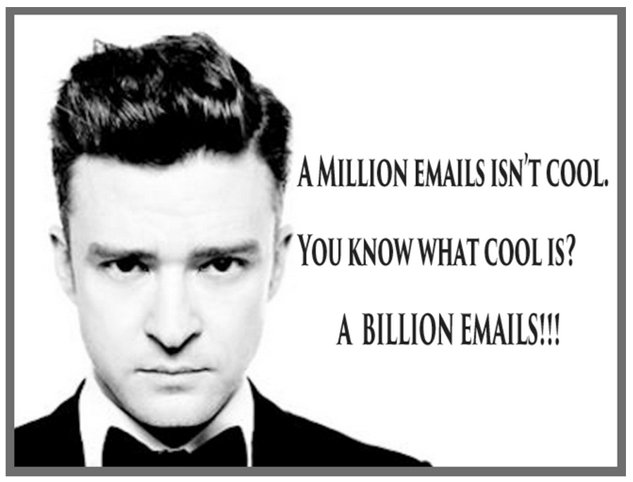 billion emails